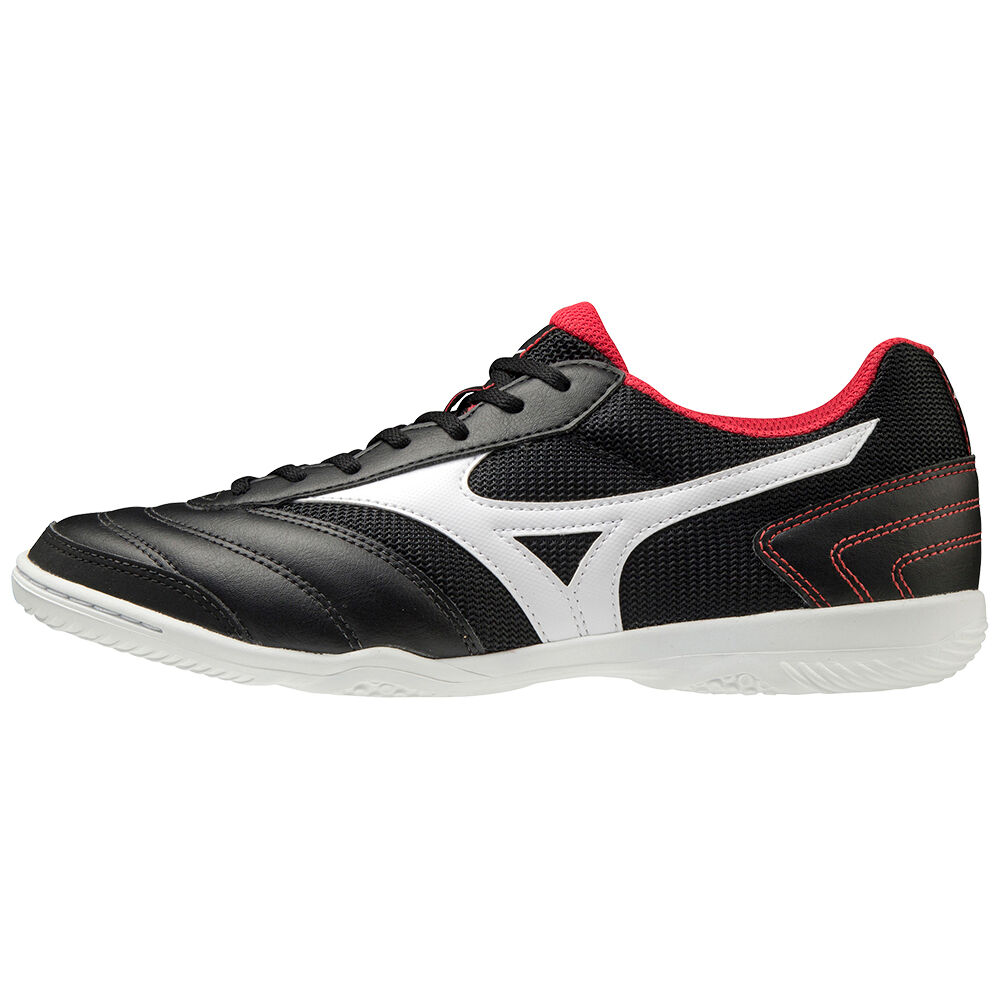 Panske Kopačky Mizuno MRL Sala Club IN Čierne/Strieborne/Červené Vypredaj GPYI70348